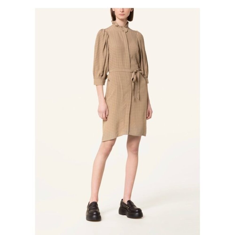 SAMSØE SAMSØE Shirt khaki dress MEJSI Size M